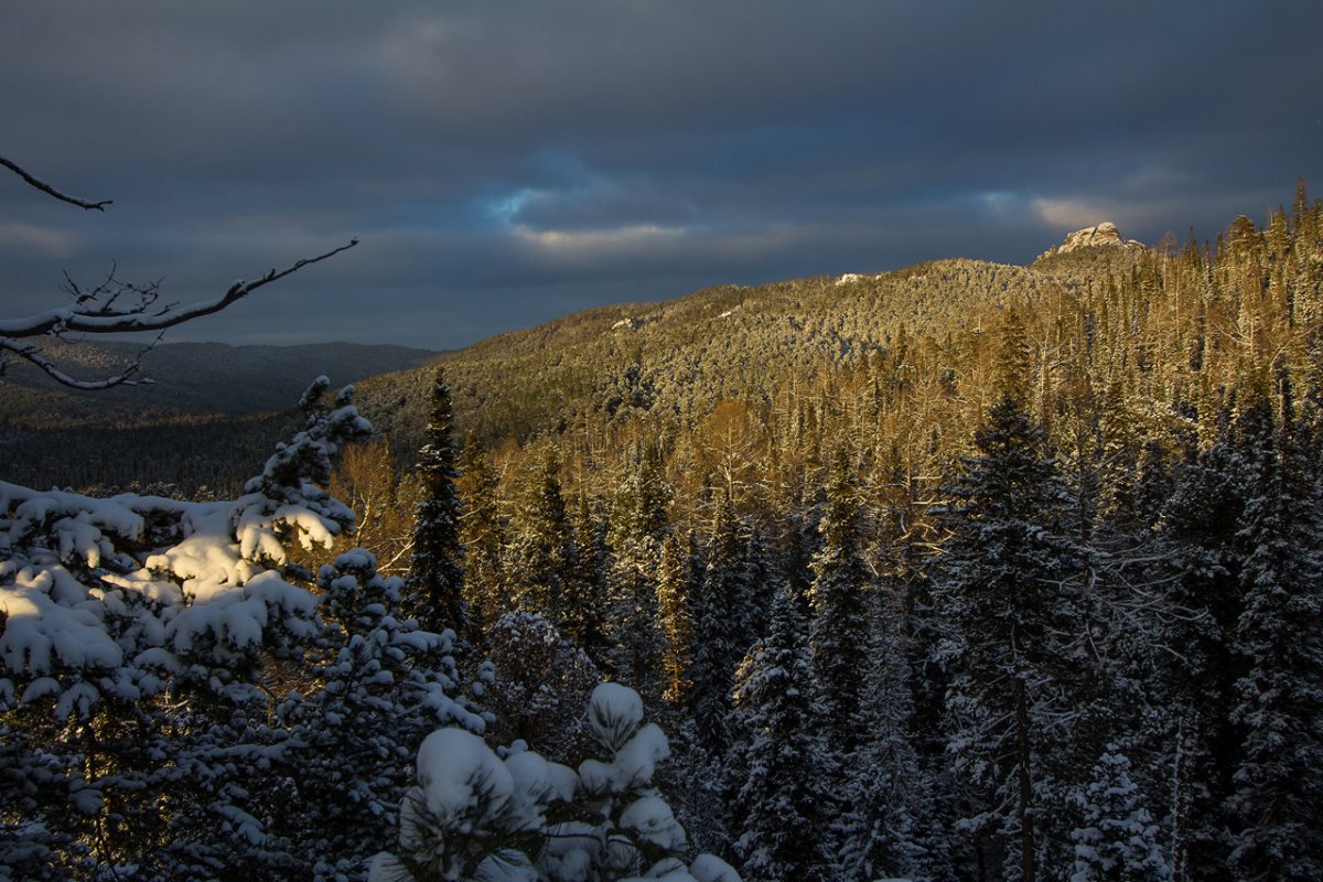 Красноярские столбы осень
