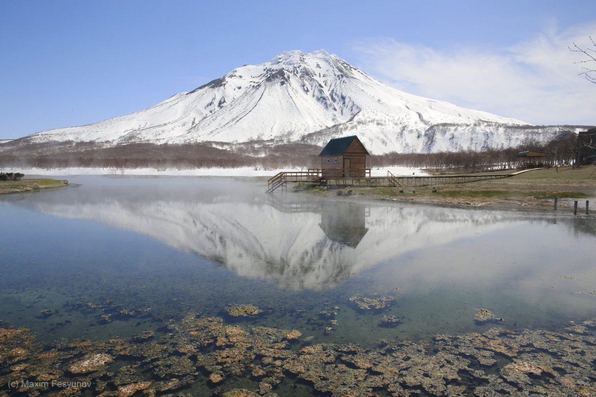 Камчатка природа зима