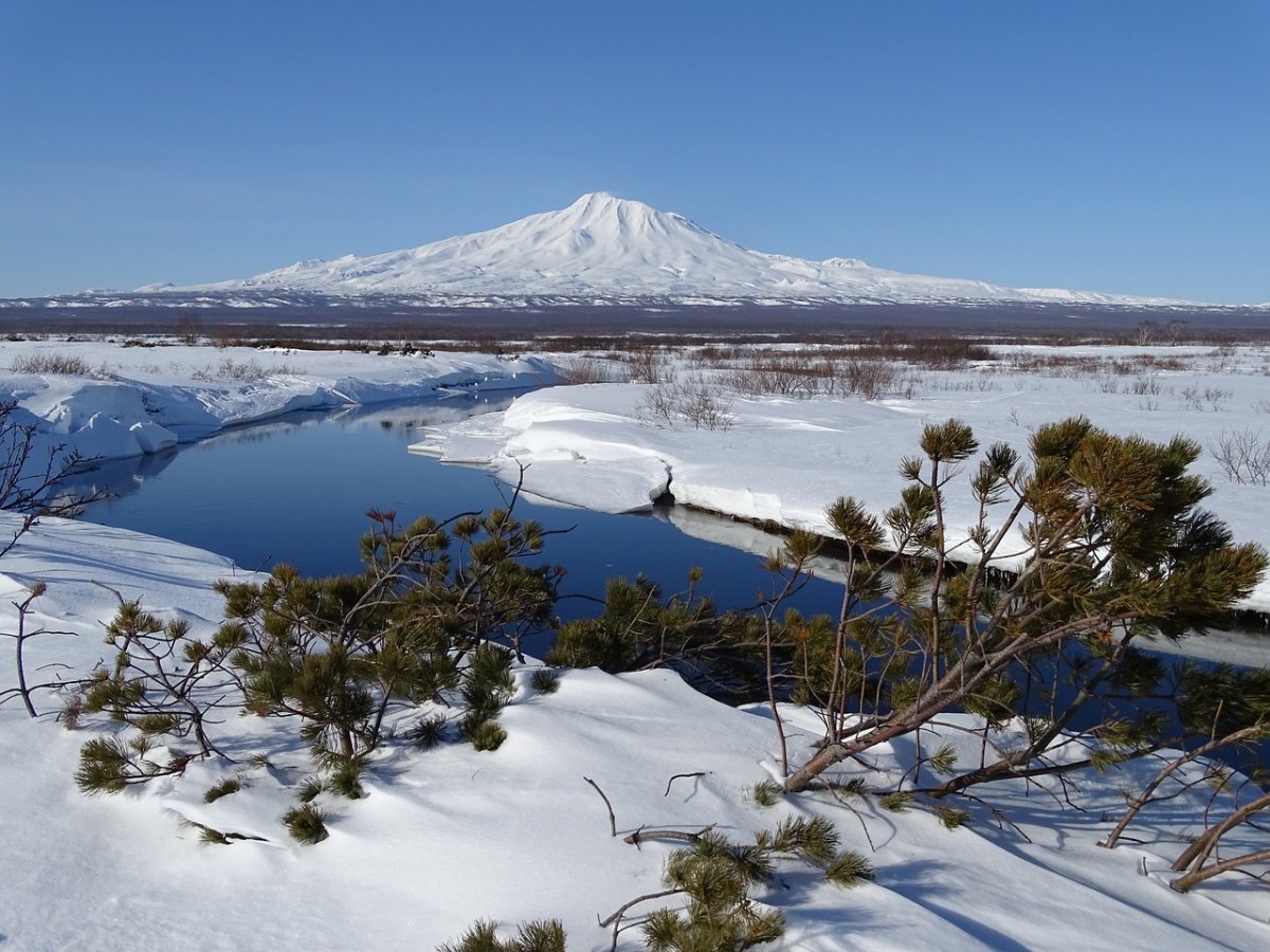 Камчатка зимой