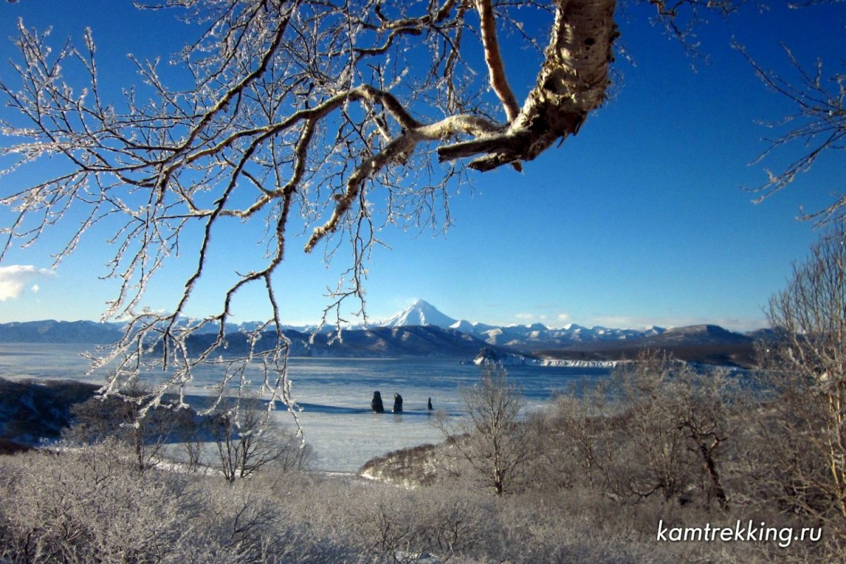 Камчатка полуостров зима