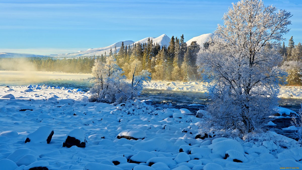 Хакасия зимой