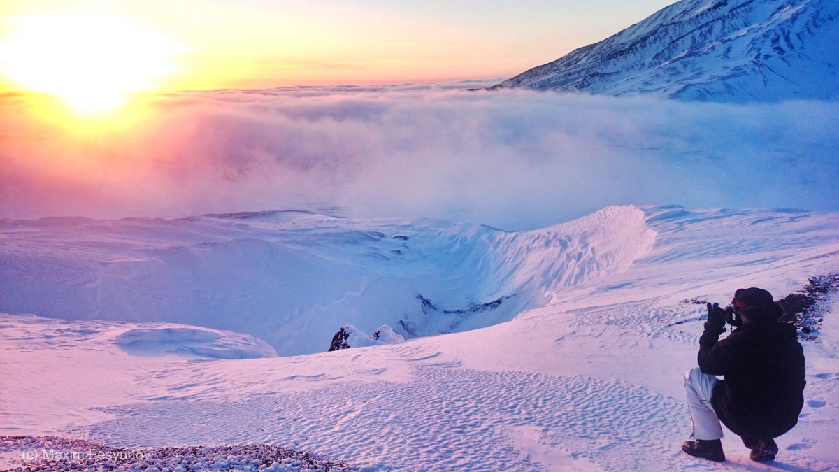Туризм зимой Камчатка