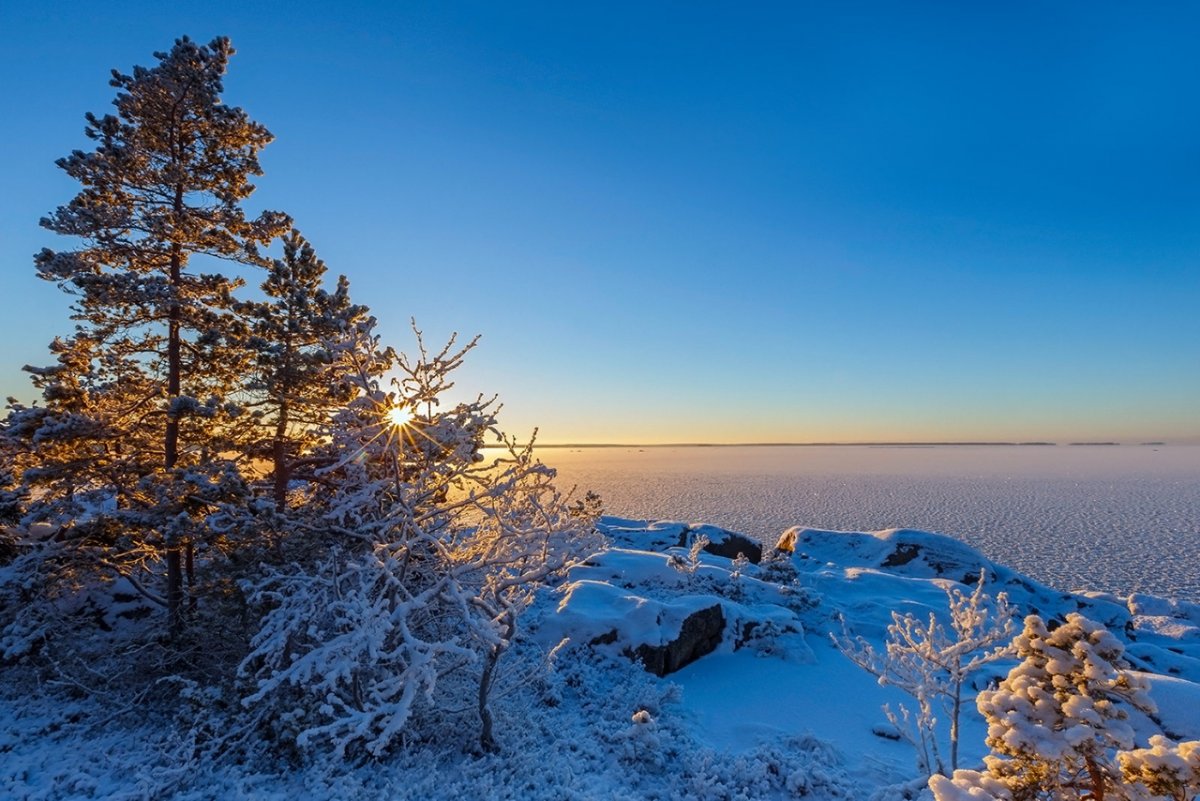 Зимняя природа Чебаркуля