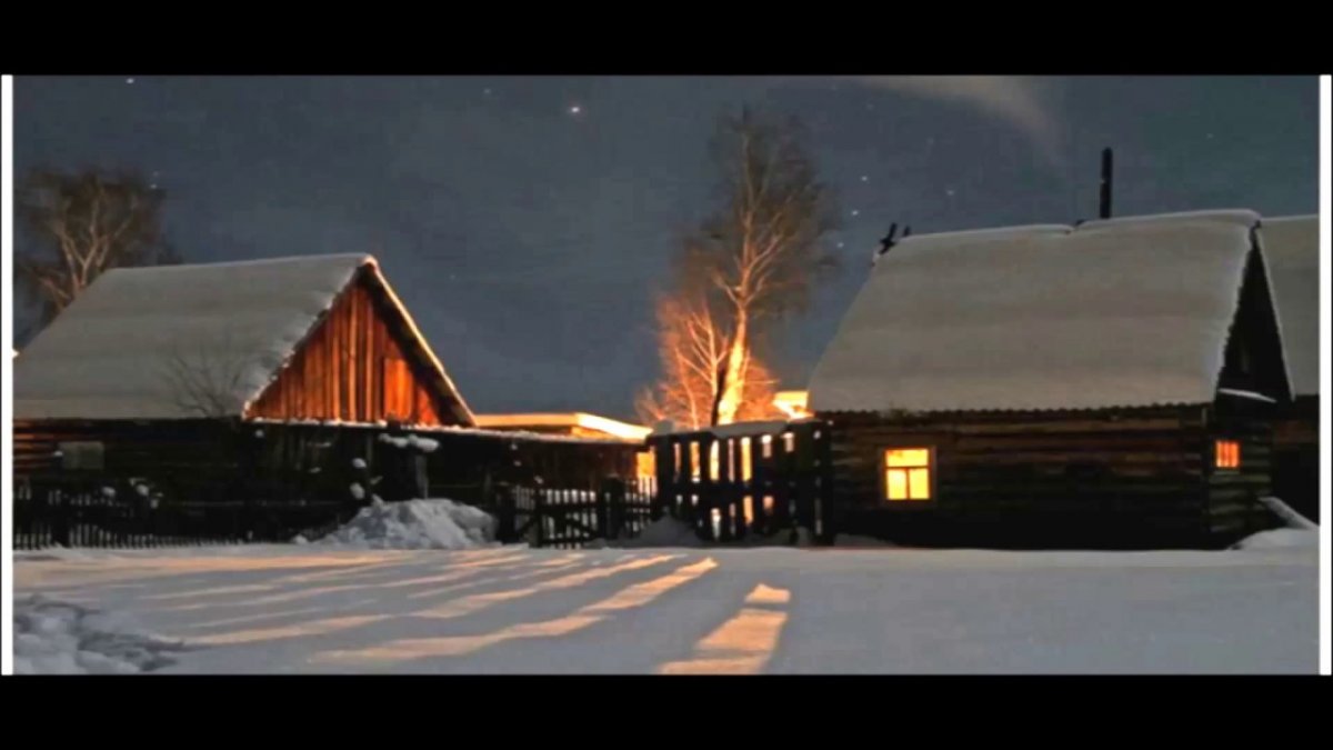 Вечерняя Татарская деревня