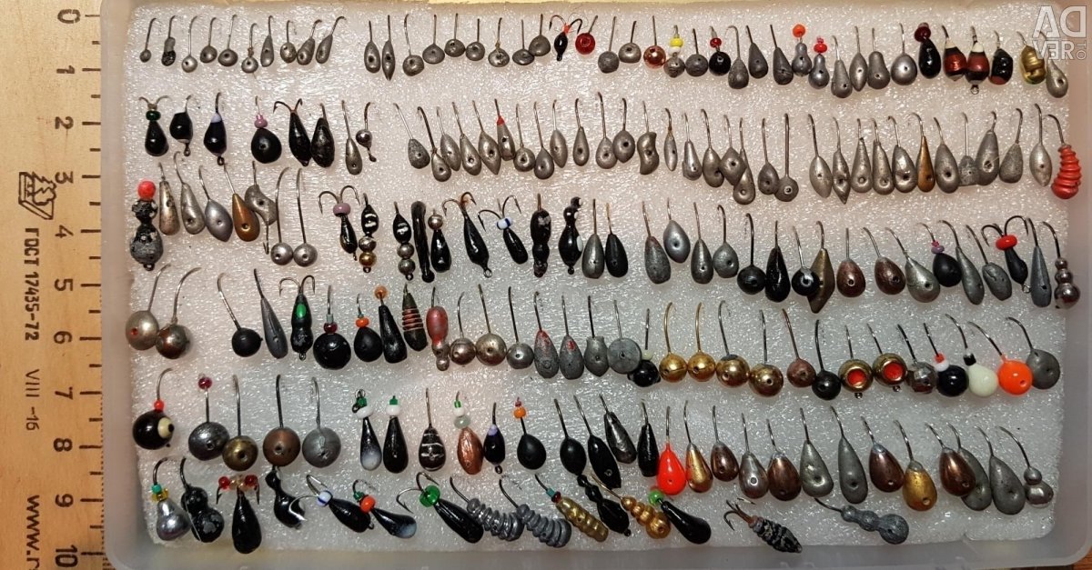 Мормышки на окуня для зимней рыбалки безмотылки