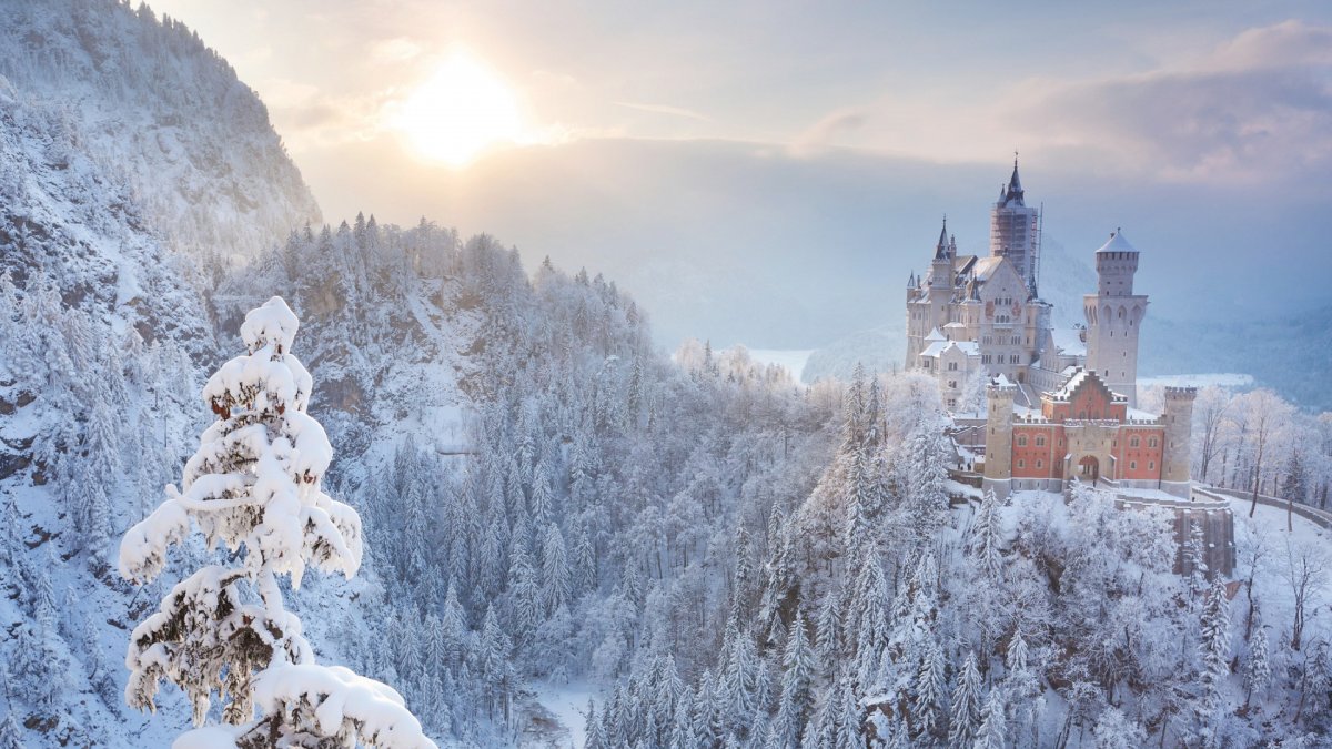 Замок Нойшванштайн Германия