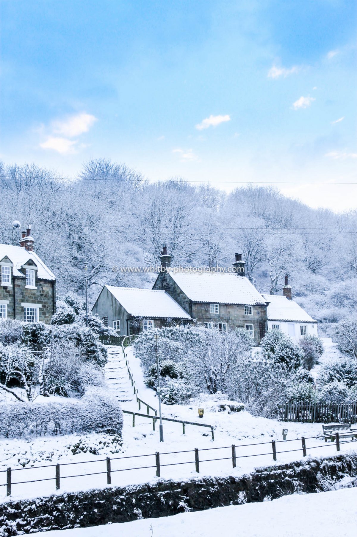 Йоркшир Англия зимой
