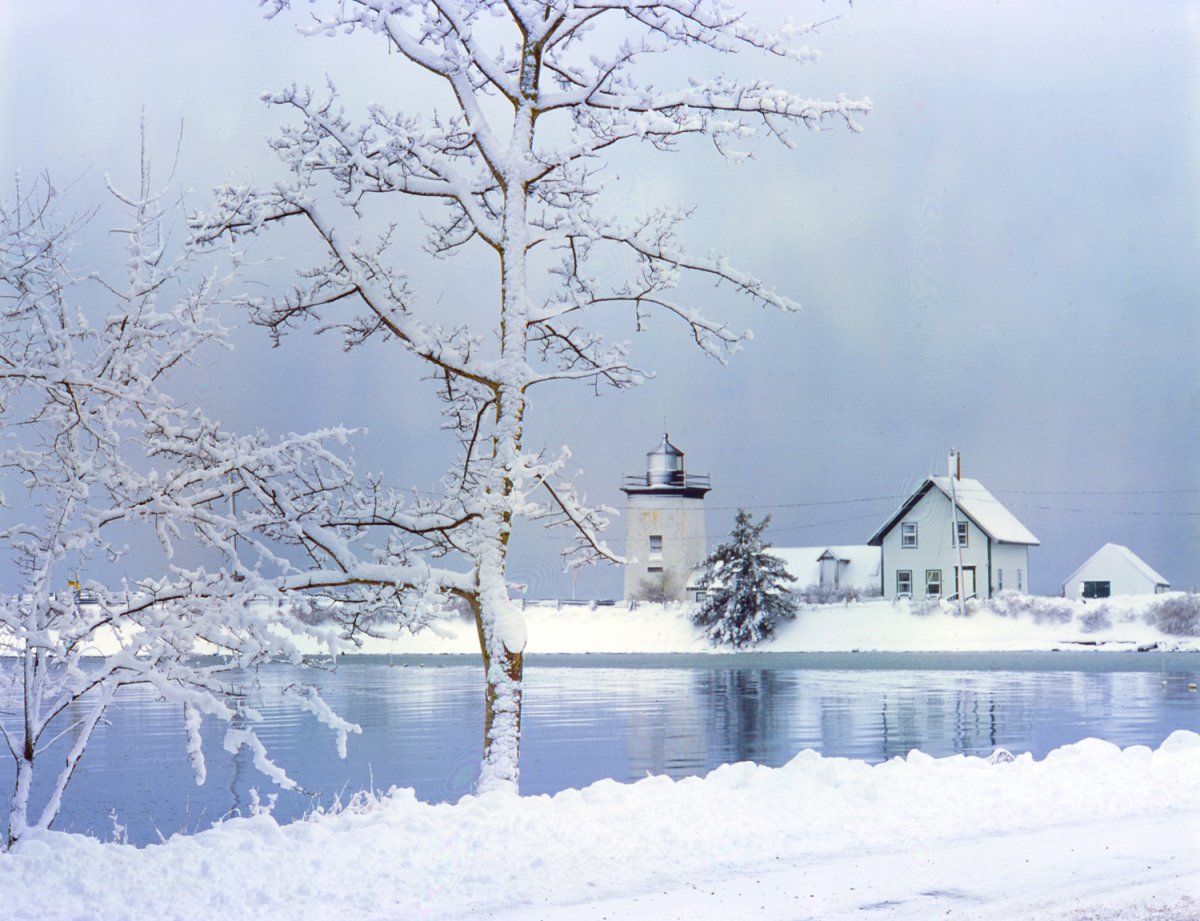 Марлоу Англия зимой