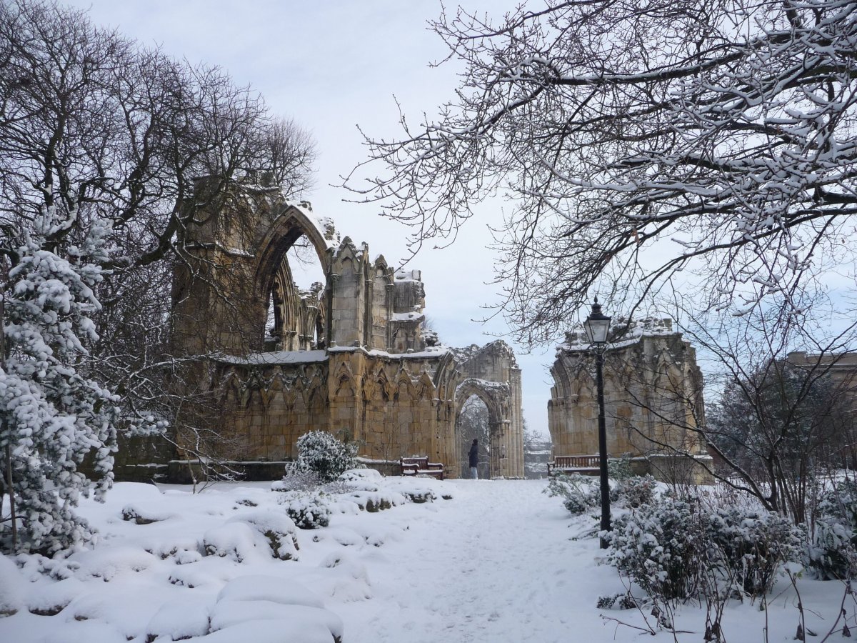 Зимняя Англия Йоркшир