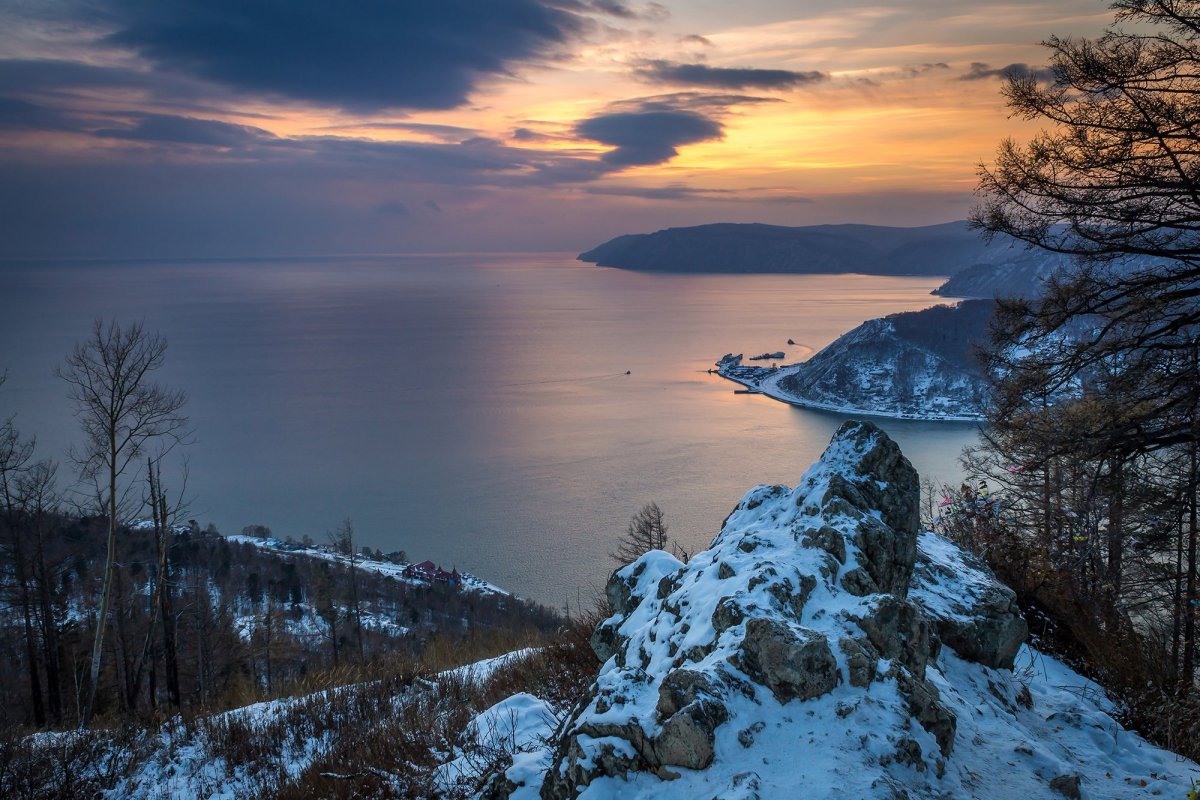 Ангара Иркутск Байкал Листвянка