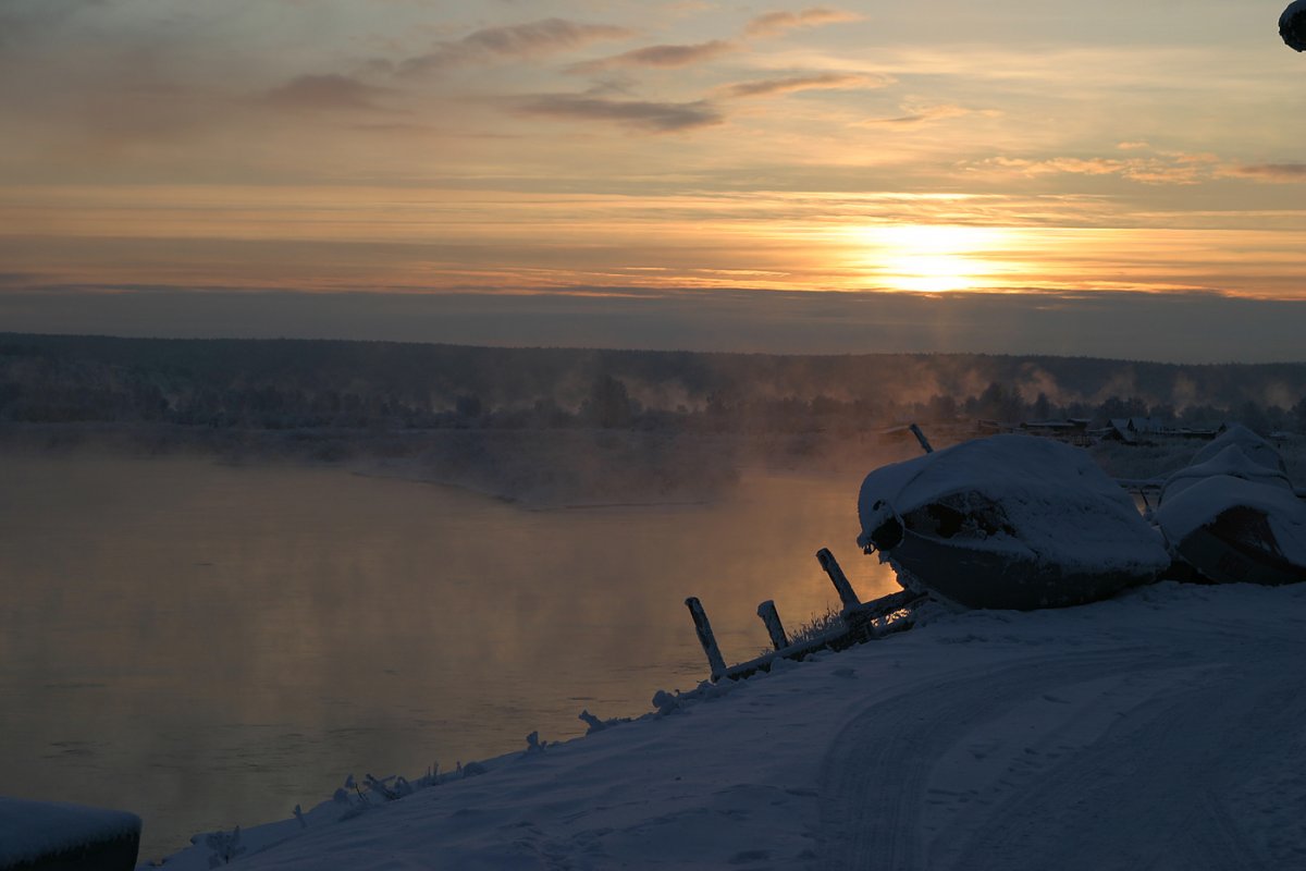 Сибирская зимняя природа
