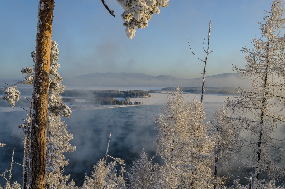 Зимними прогулки по ангаре