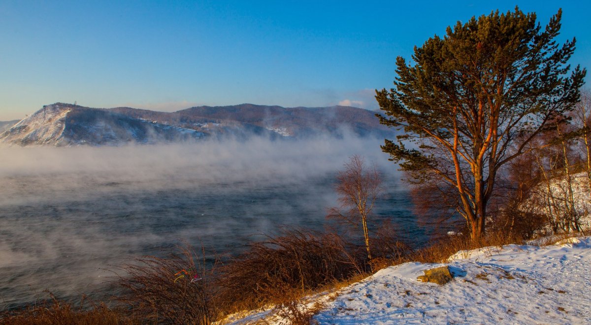 Пейзажи России зима