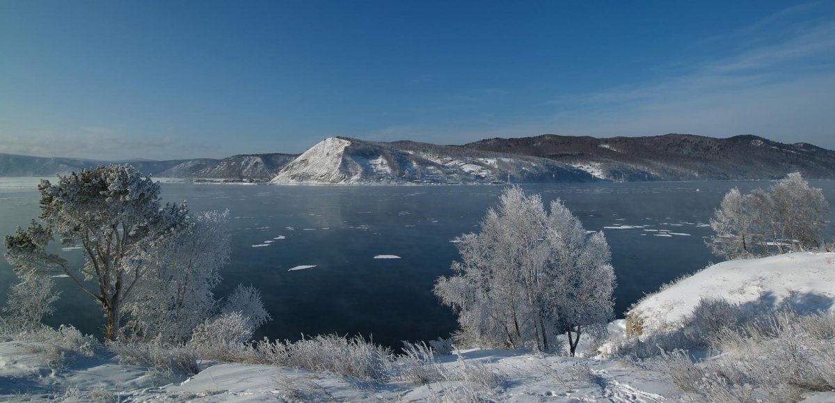 Большое Голоустное зимой