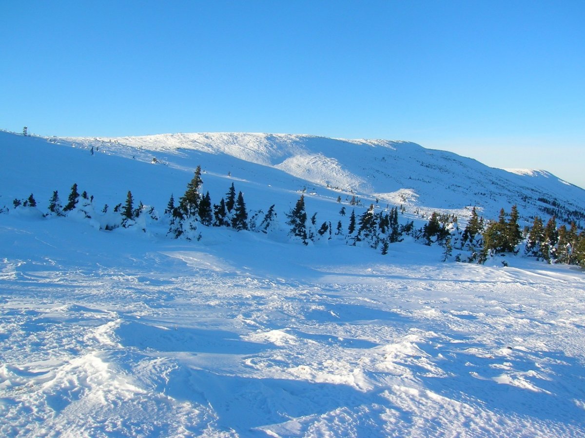 Иремель гора зимой