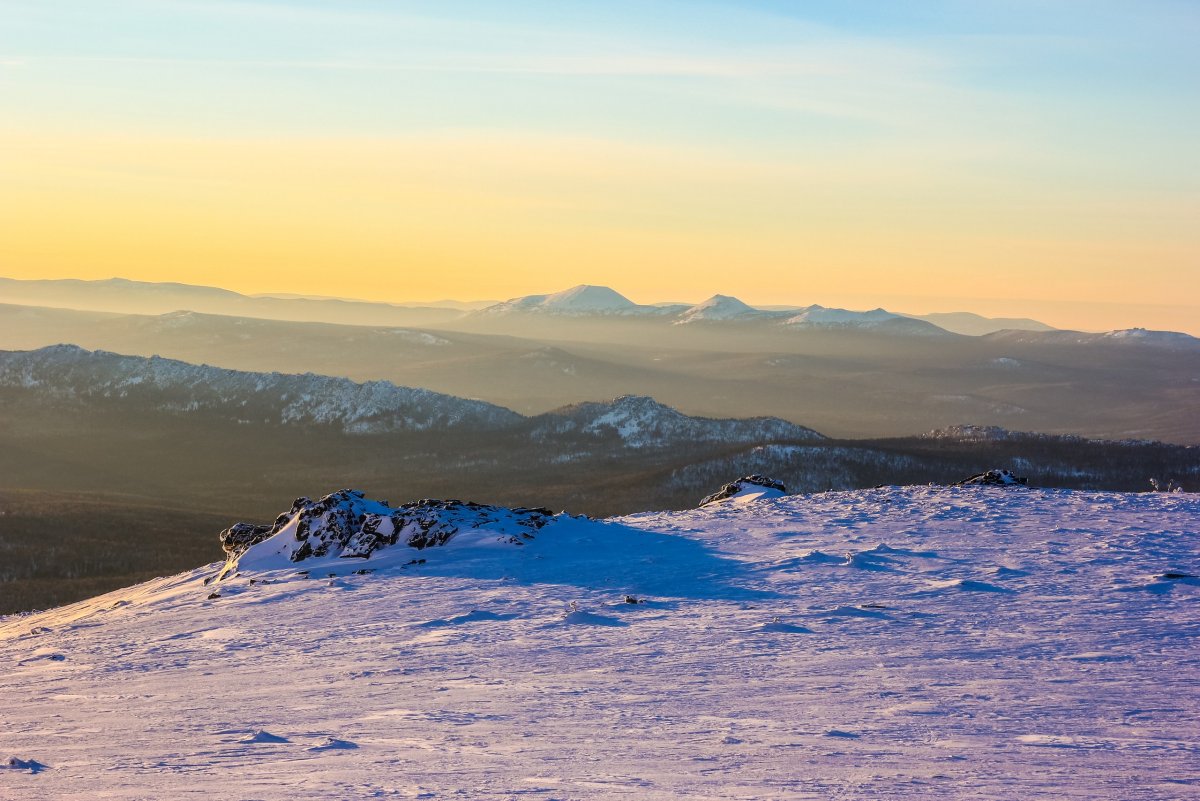 Иремель гора зимой