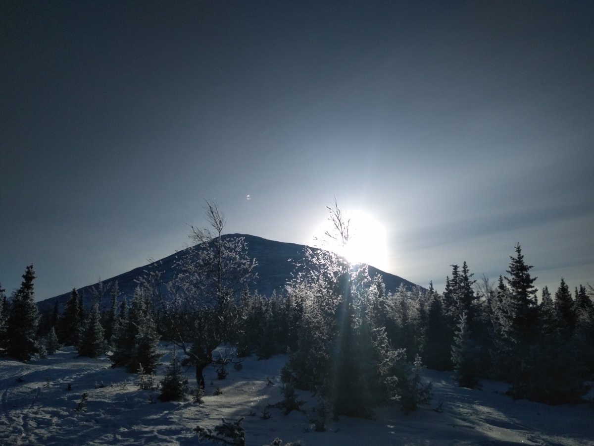 Горы Таганай зимний