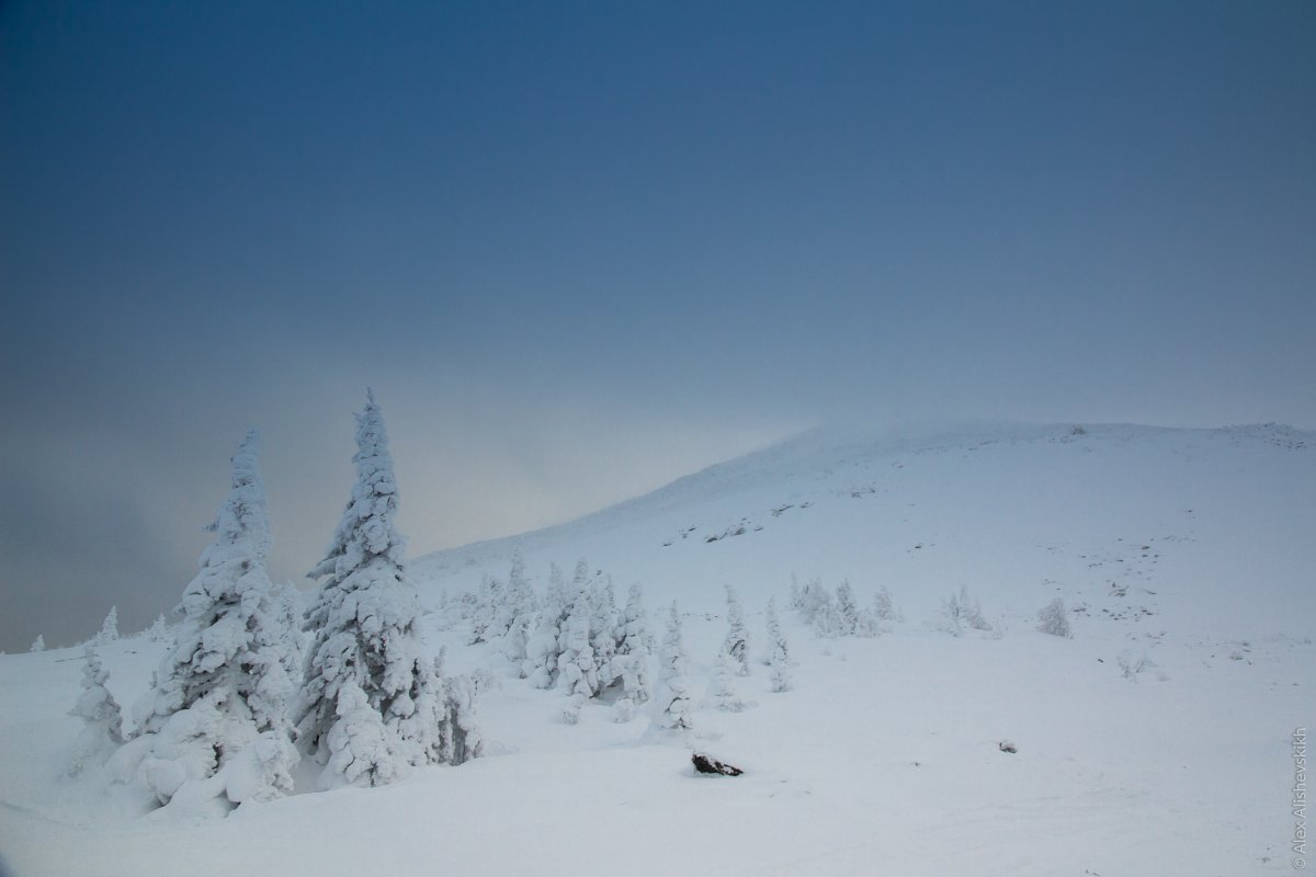 Горы Башкортостана зима