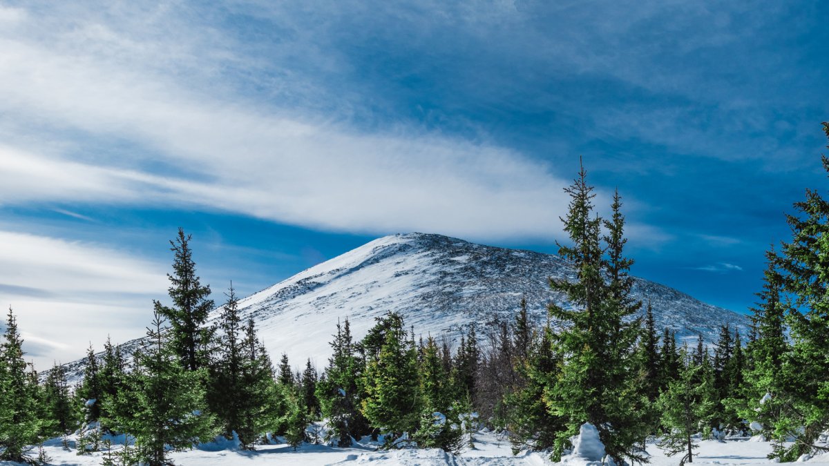 Иремель гора зимой