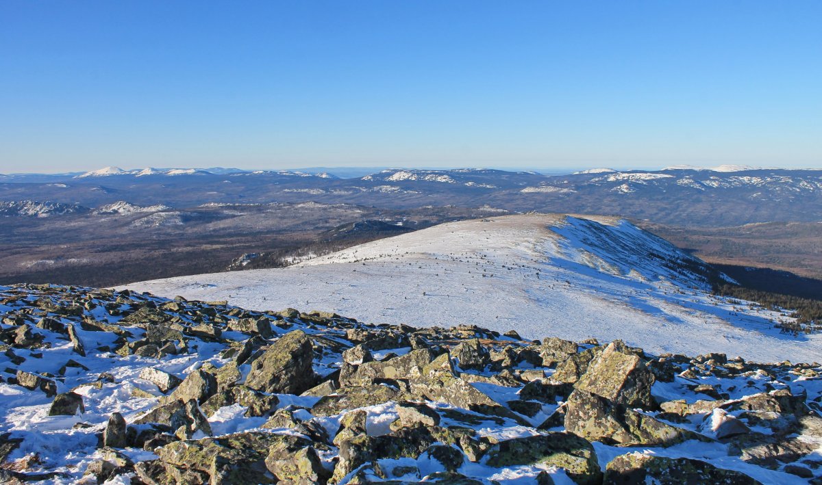 Обои на рабочий стол гора большой Иремель