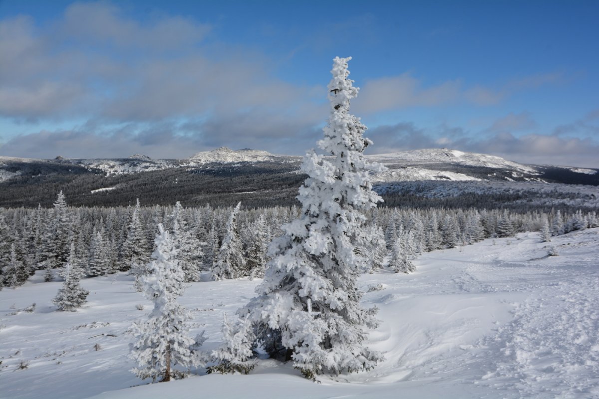 Иремель гора зимой