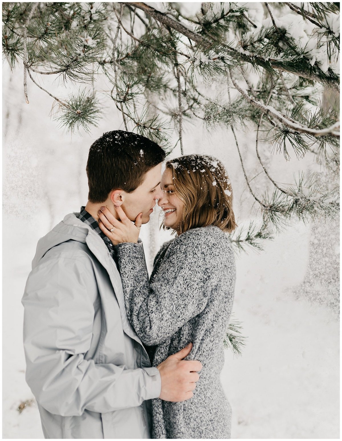 Влюбленные зима