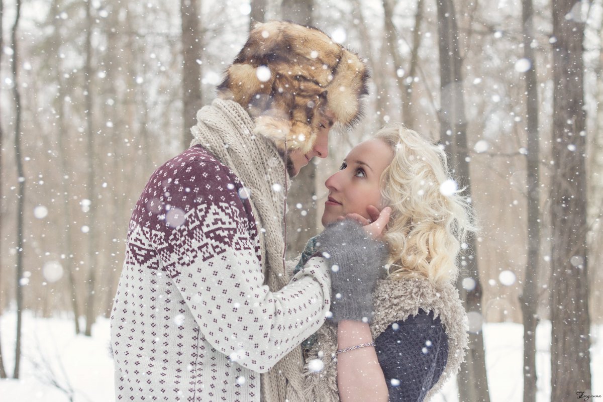 Зима романтика картинки