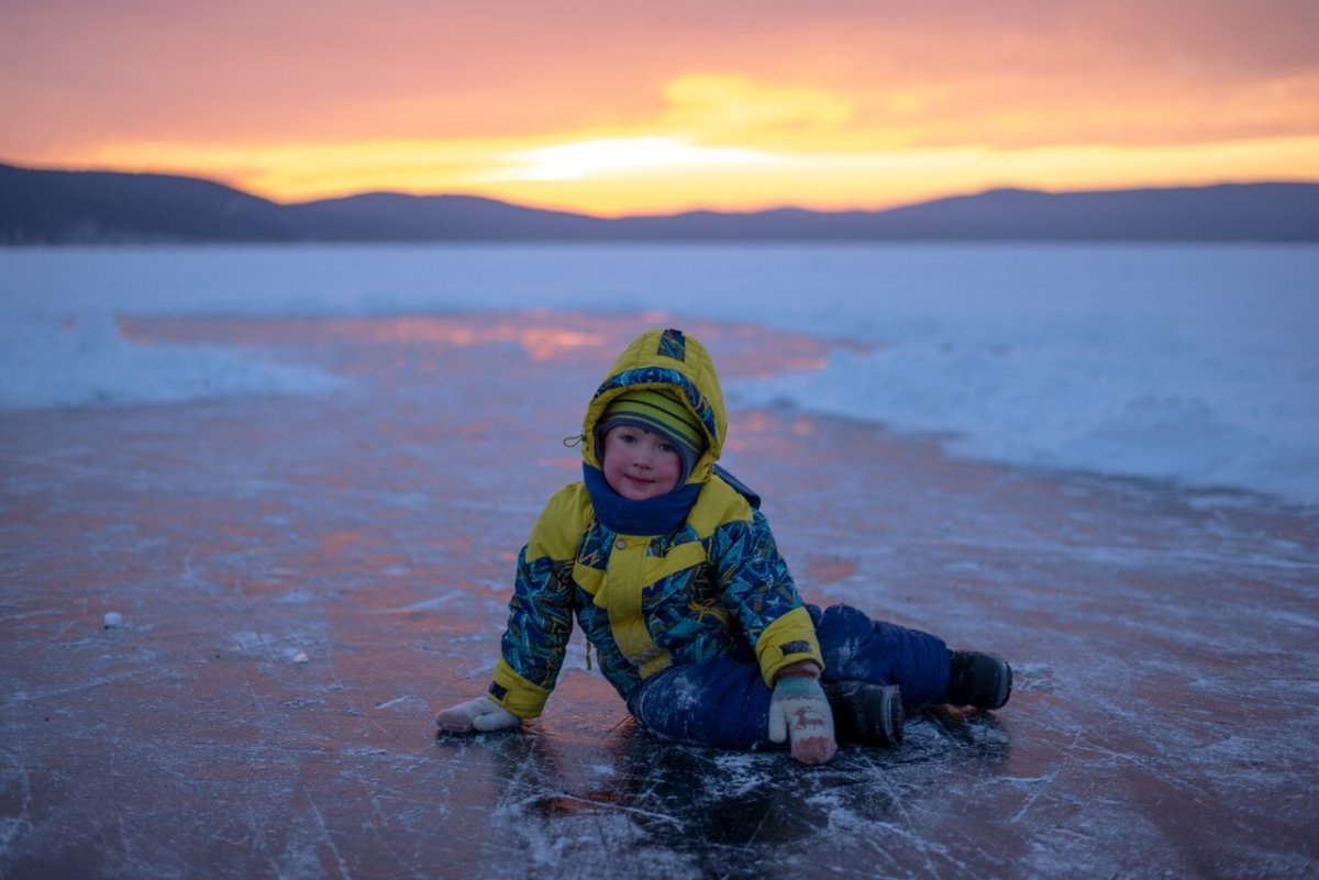 Тургояк зима