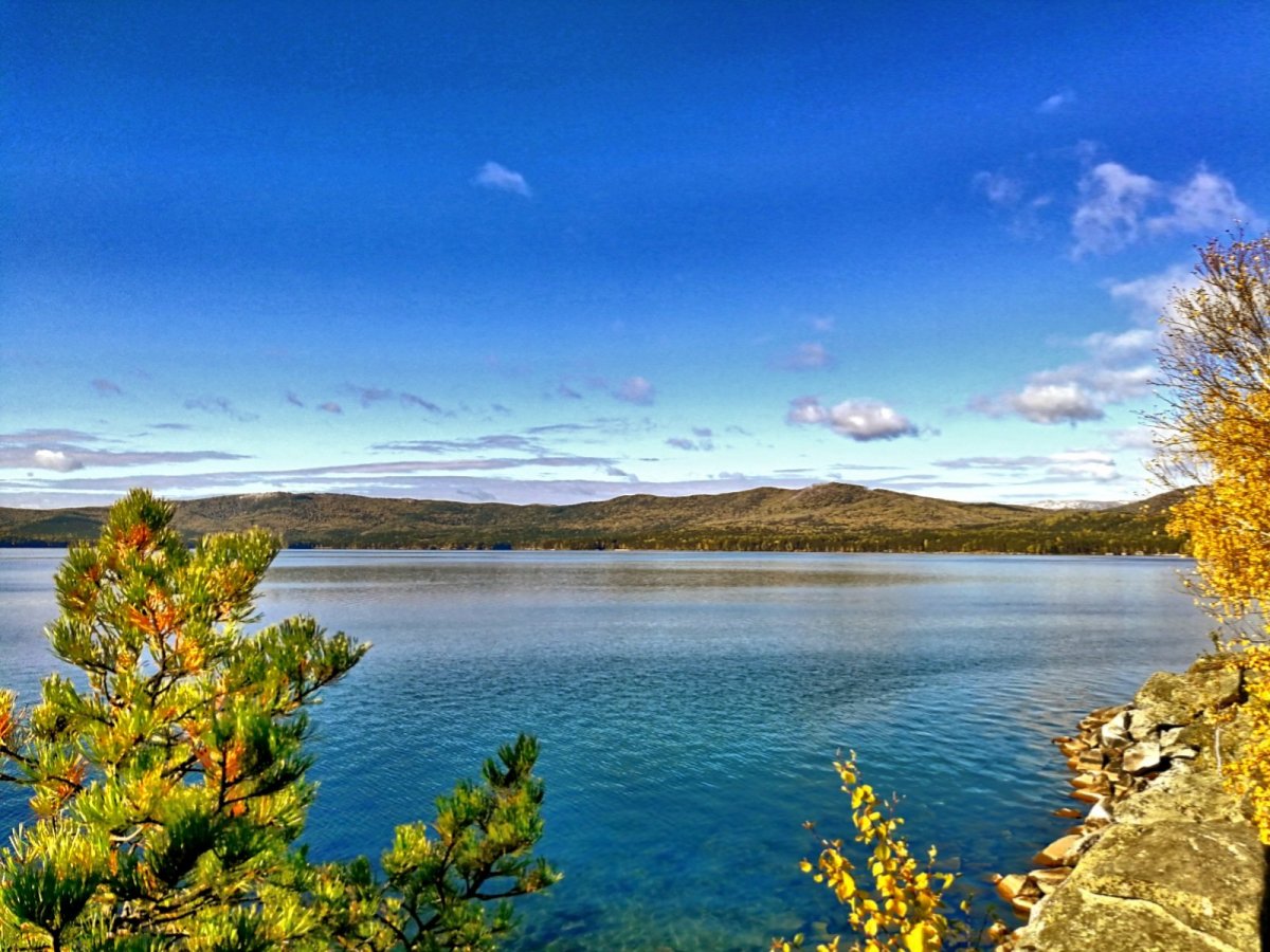 Тургояк озеро зима