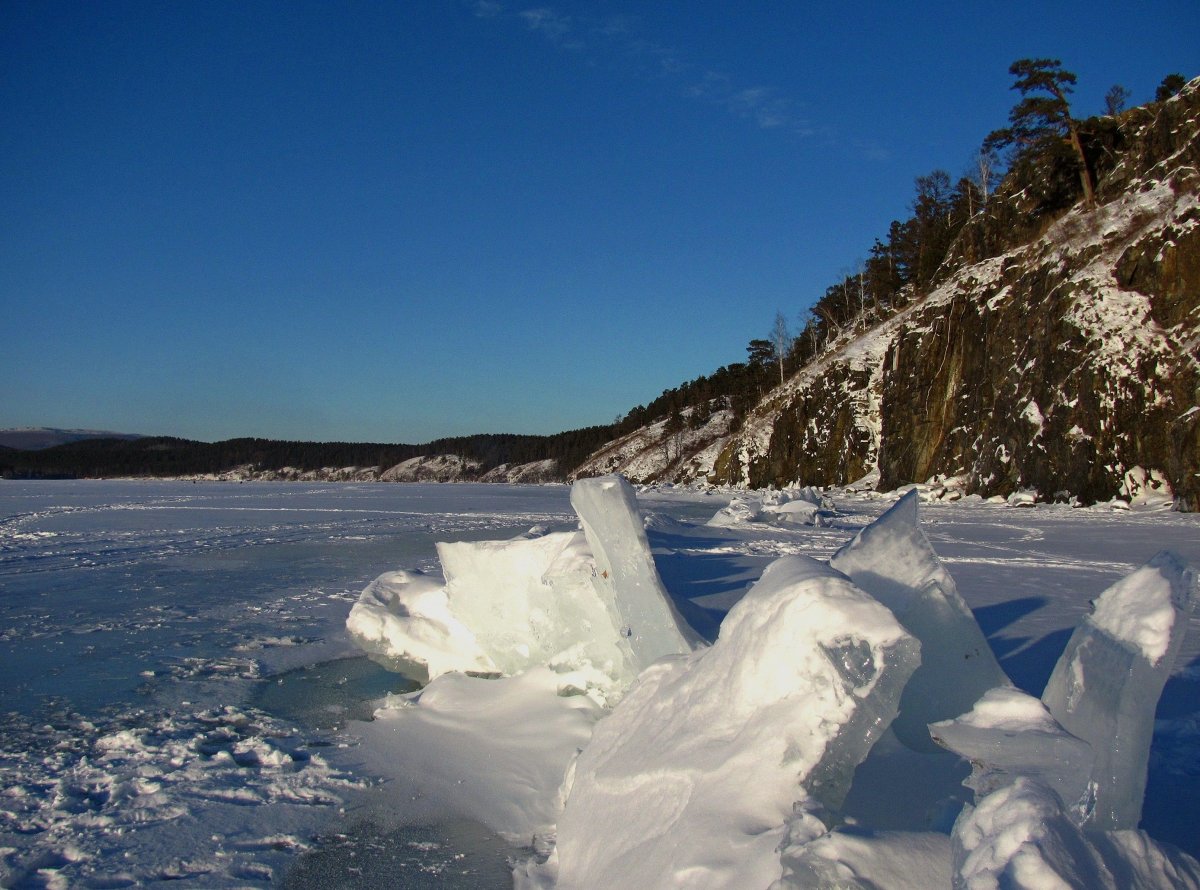 Тургояк в ноябре