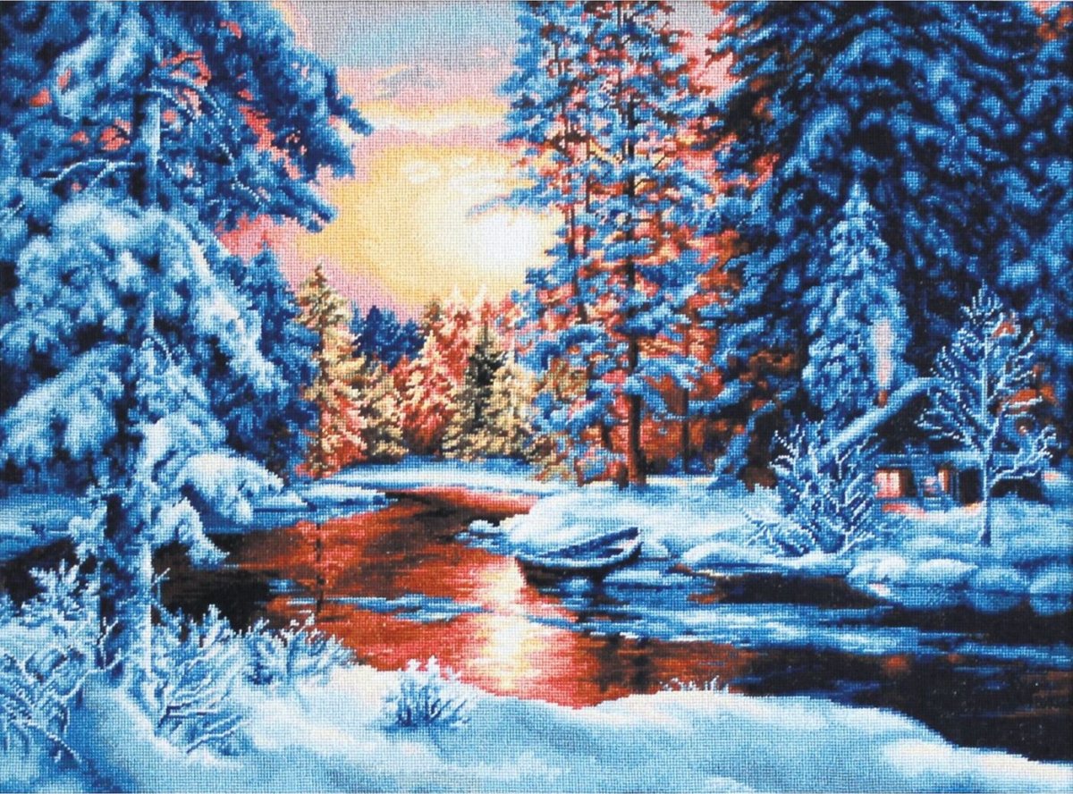 Сатаров Михаил художник картины зима