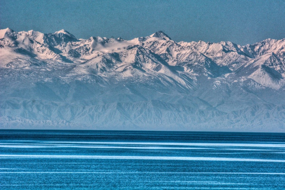 Иссык Куль зимой