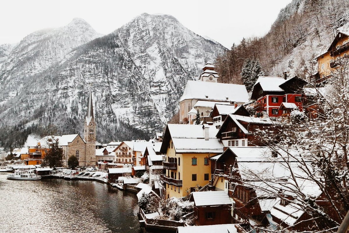 Австрия Хальштат ноябрь