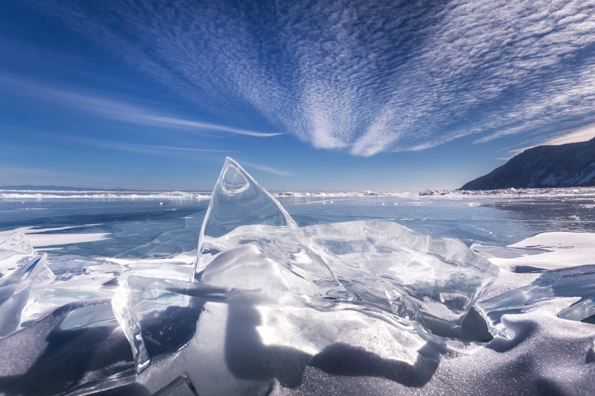 Байкал зимой