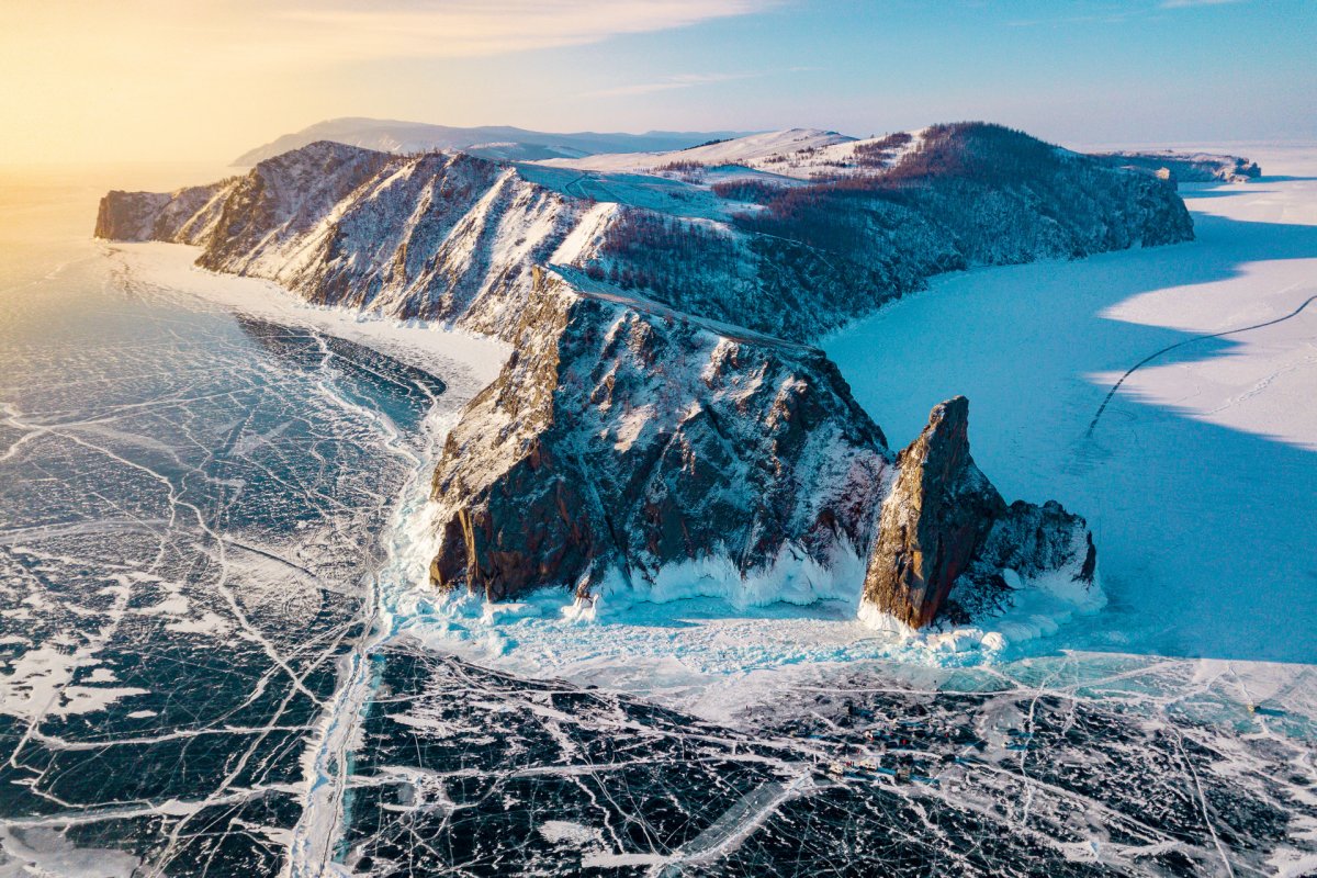 Улан-Удэ Байкал зимой