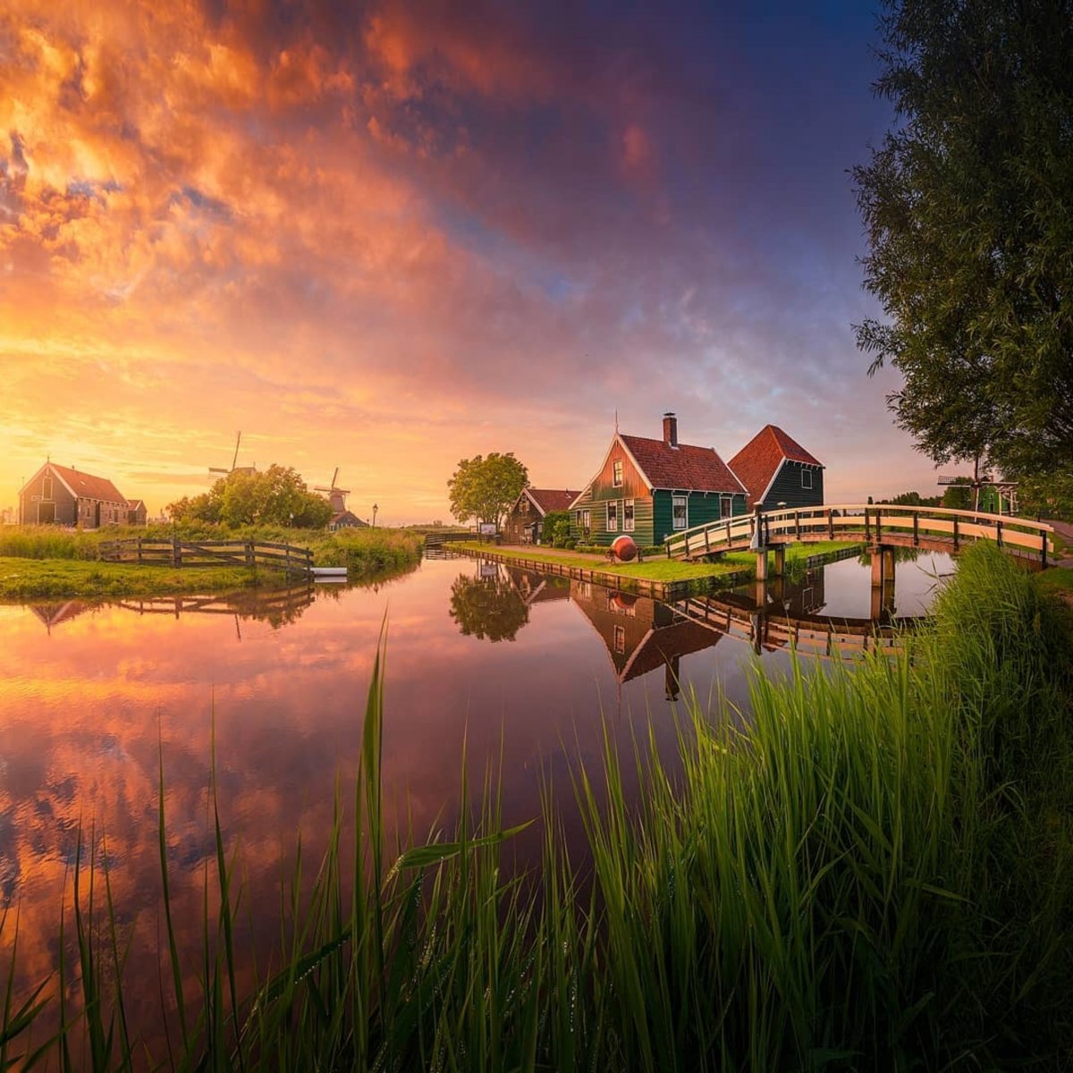 Красивая деревня