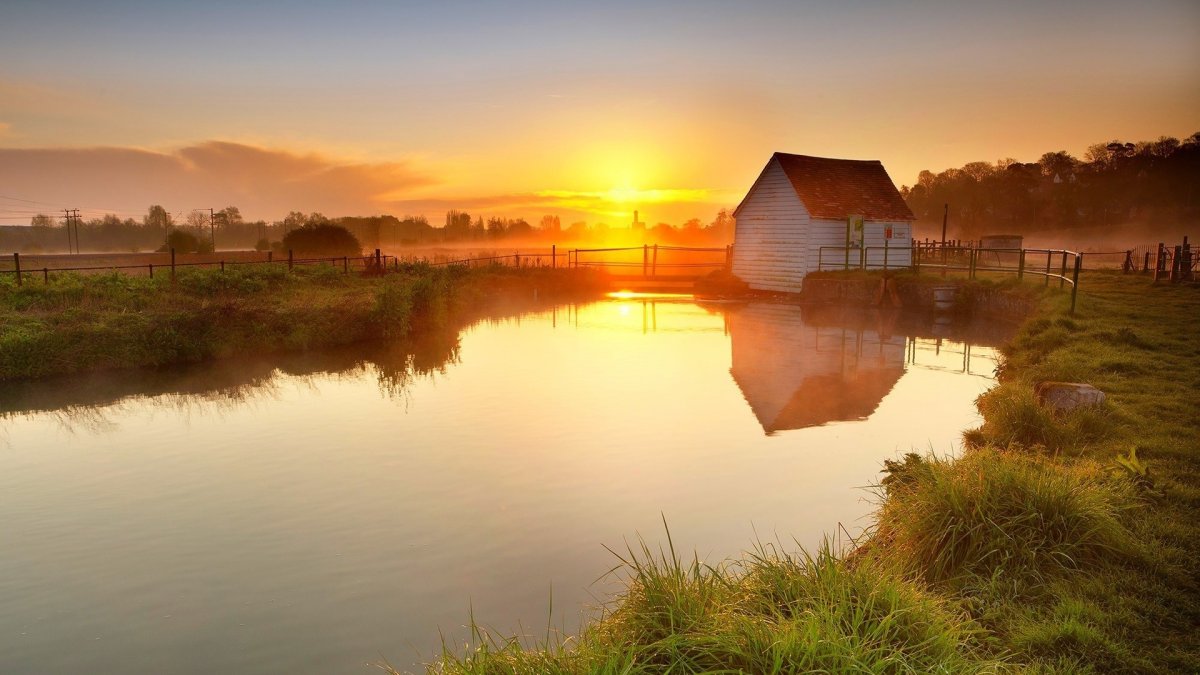 Деревня летом