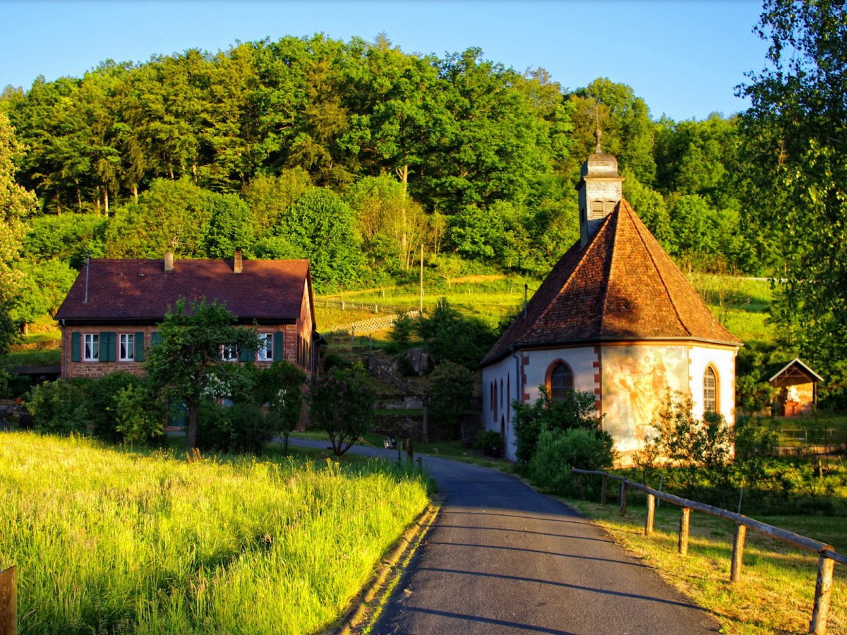 Красивая деревня