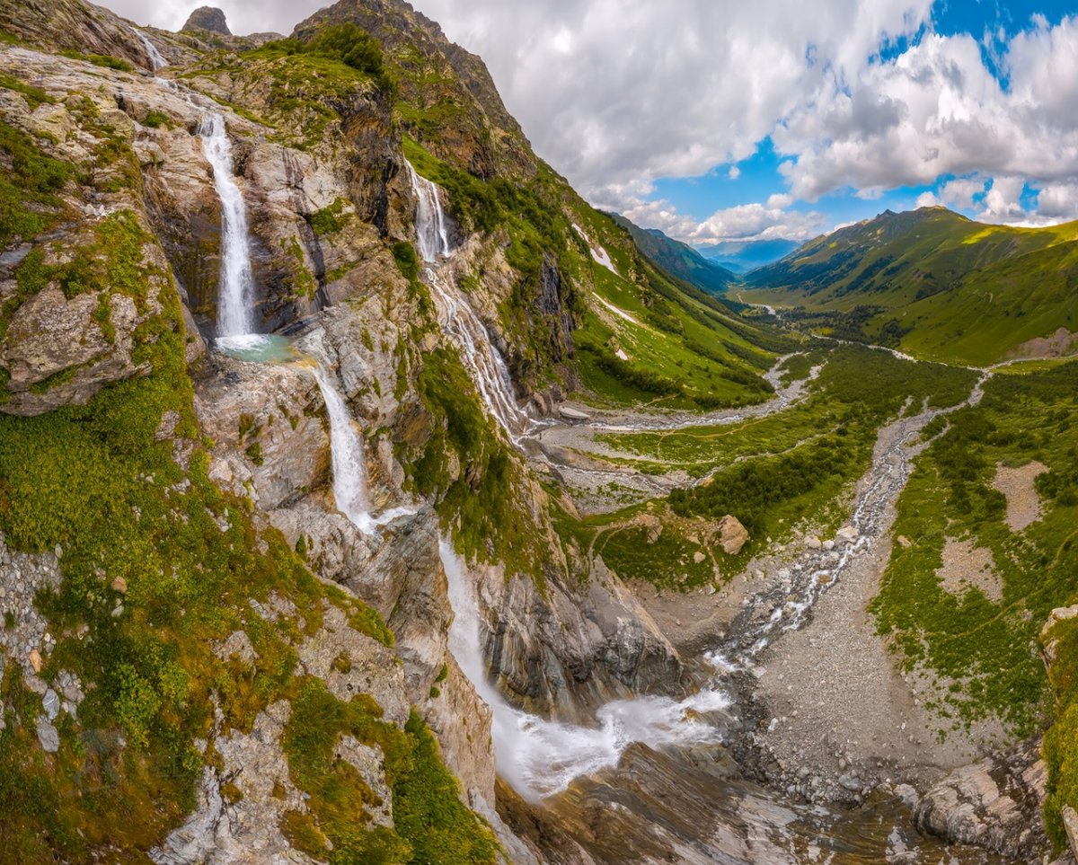 Софийские водопады Архыз