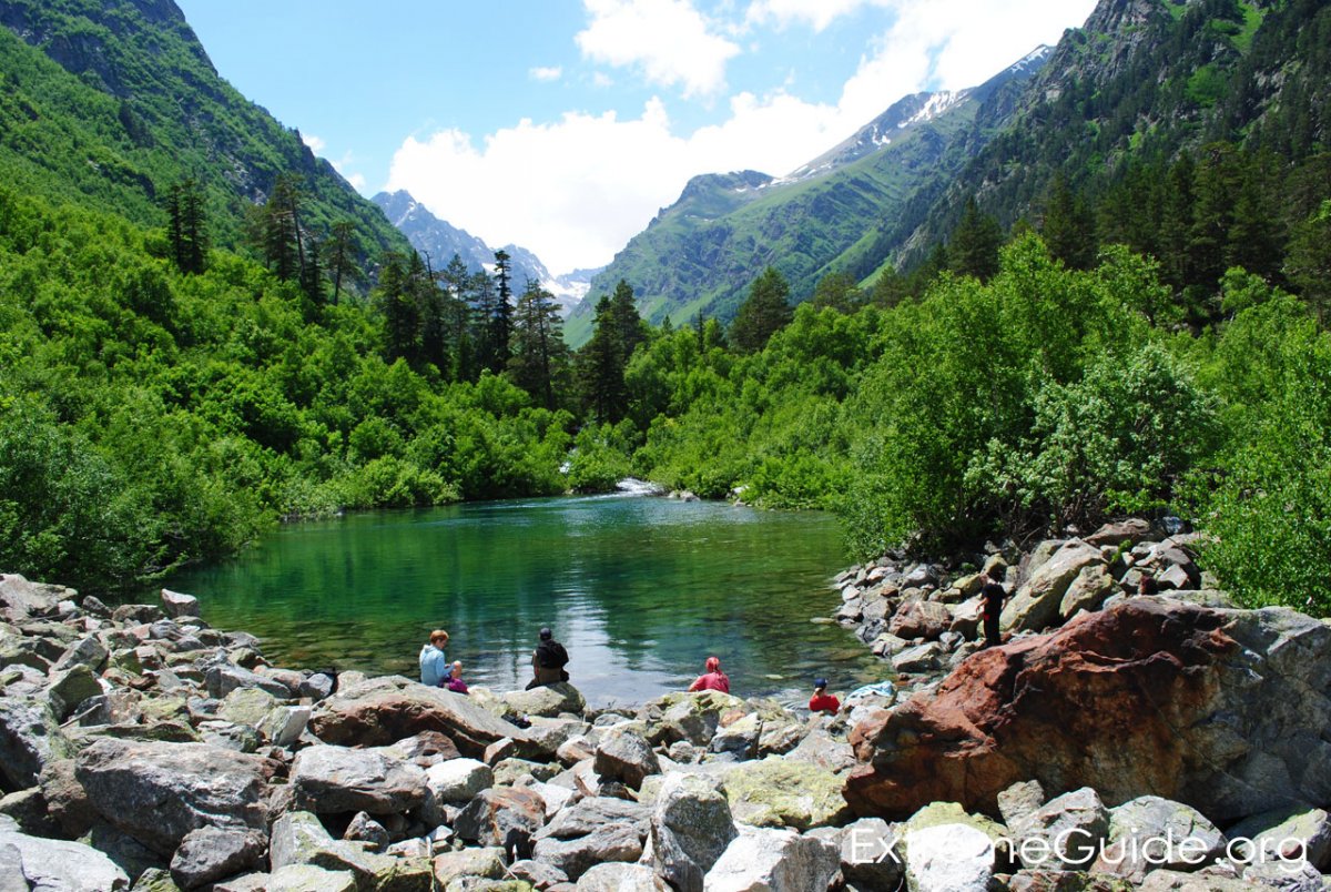 Кавказ Теберда Домбай