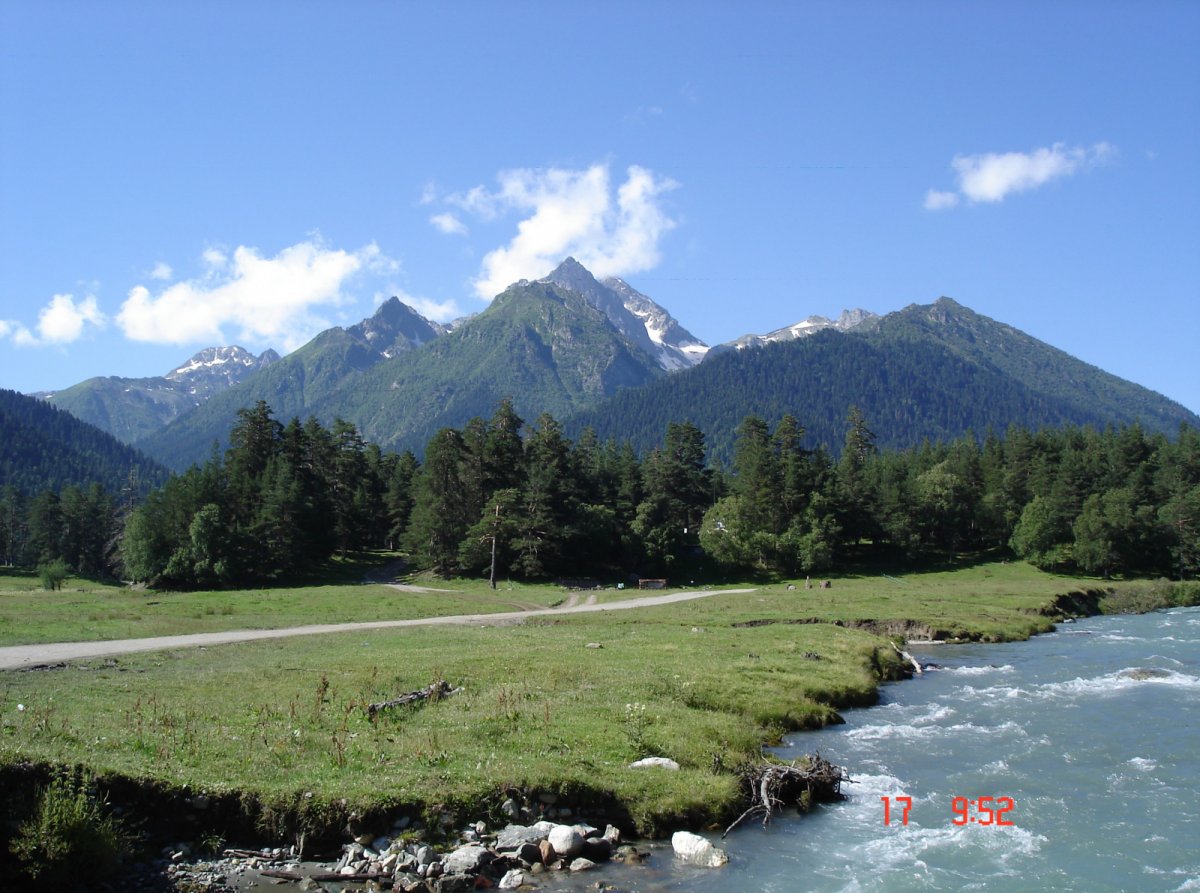 Гора Джамараклитебе Архыз