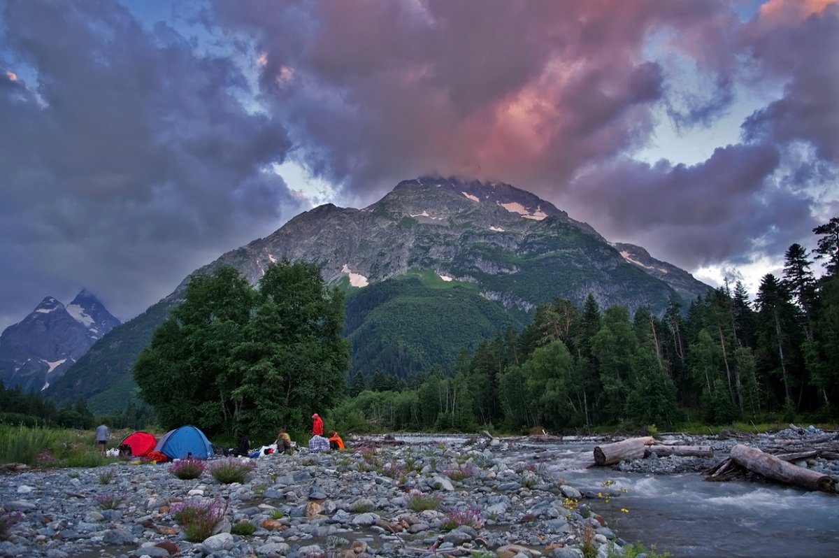 Горы Кавказа Архыз
