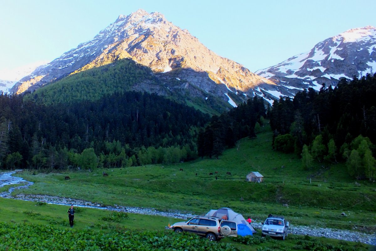 Архыз высокие горы