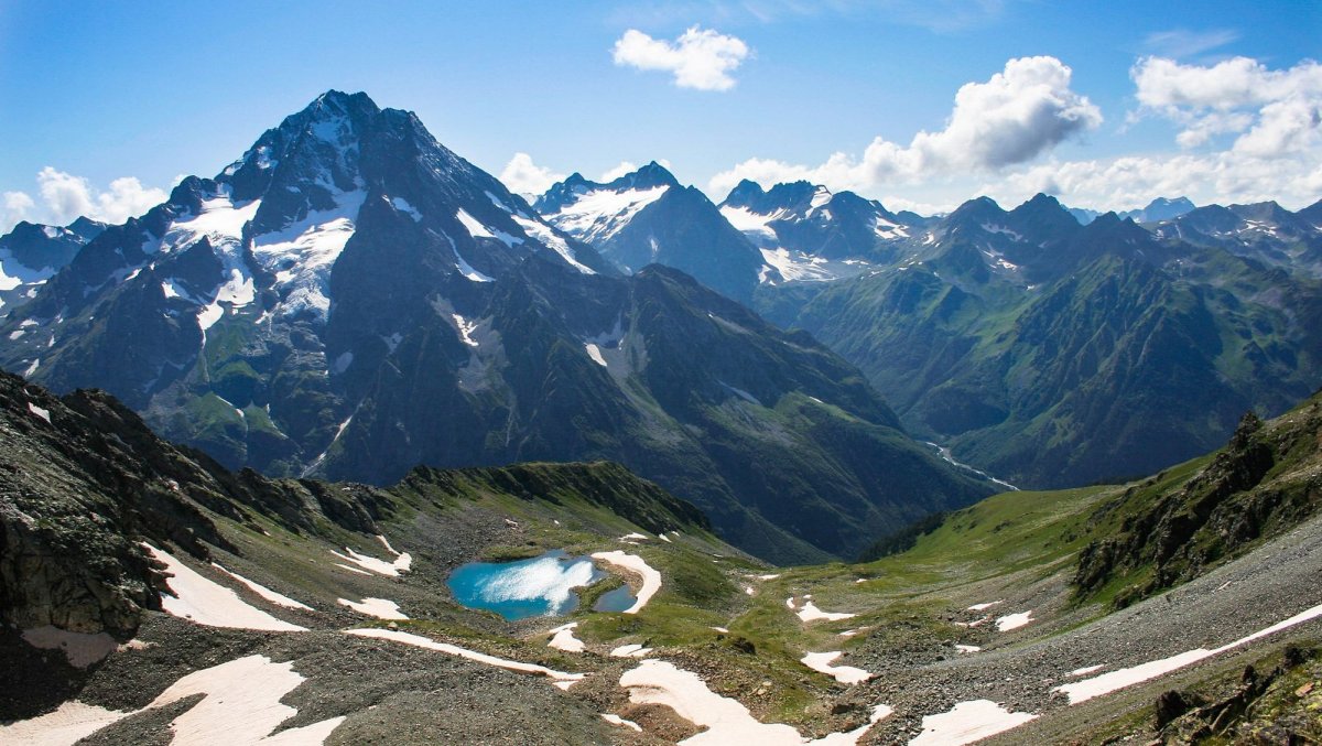 Горы Кавказа Архыз