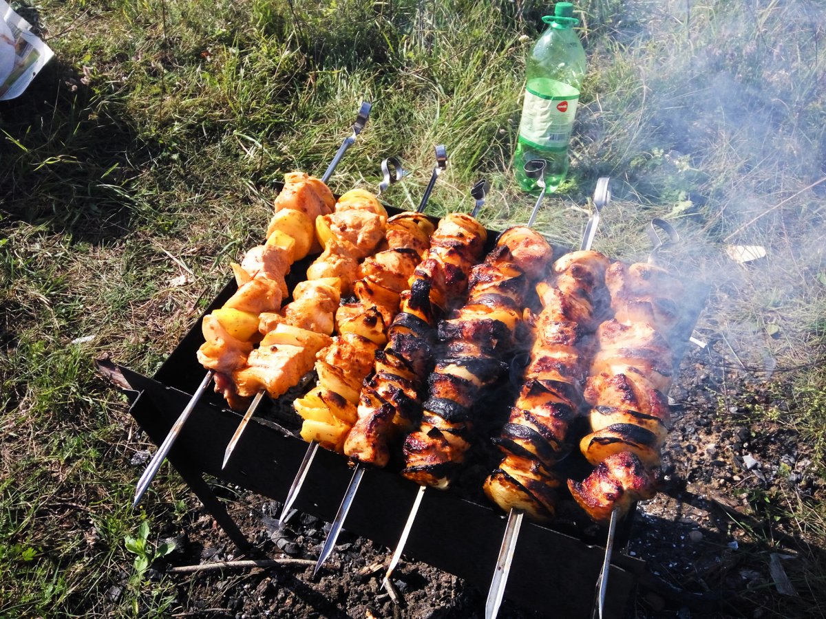 Осенний шашлык