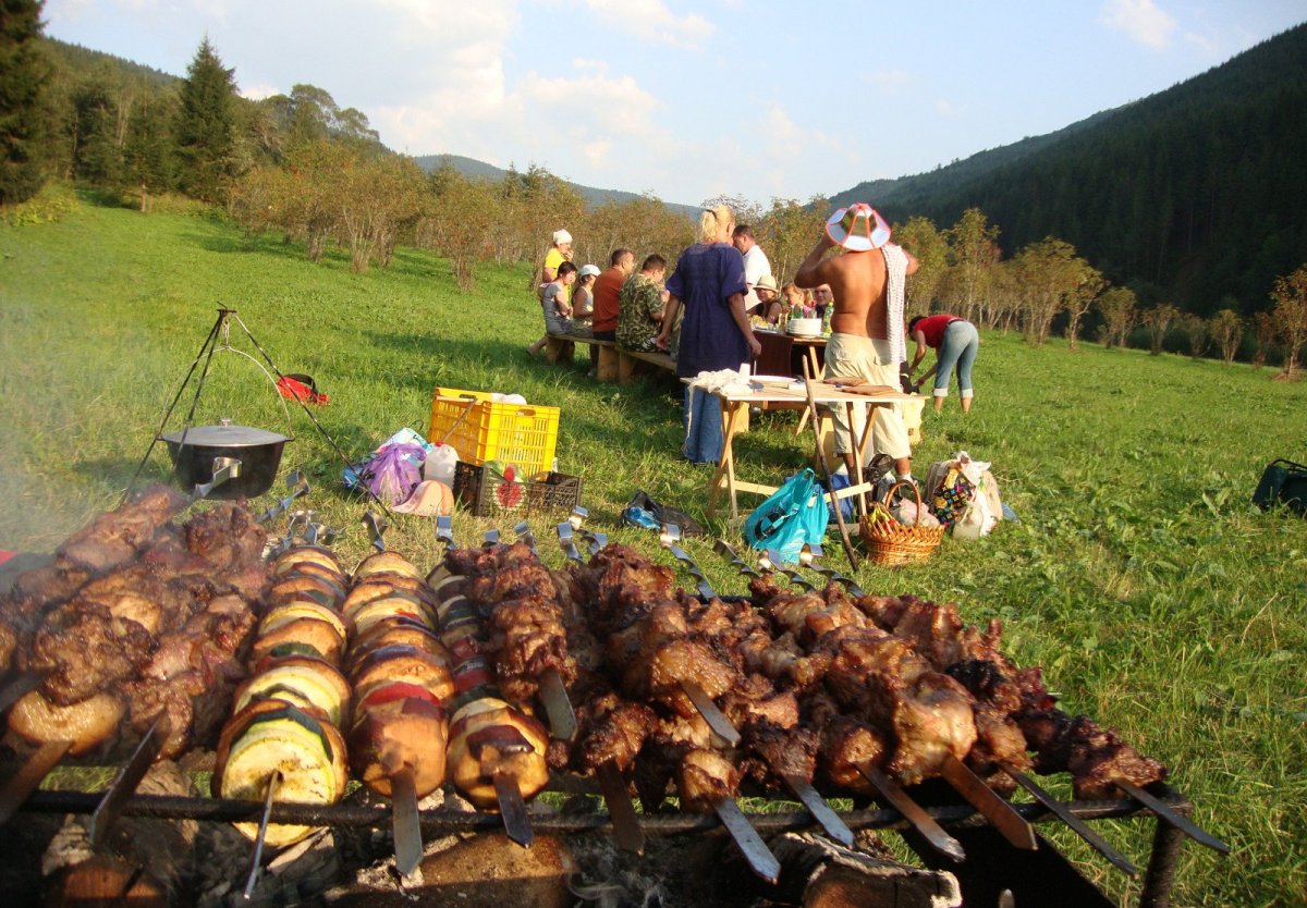 Пикник шашлык