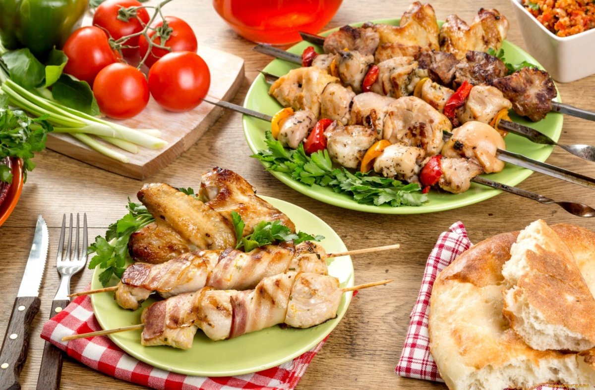 Шашлыки на природе