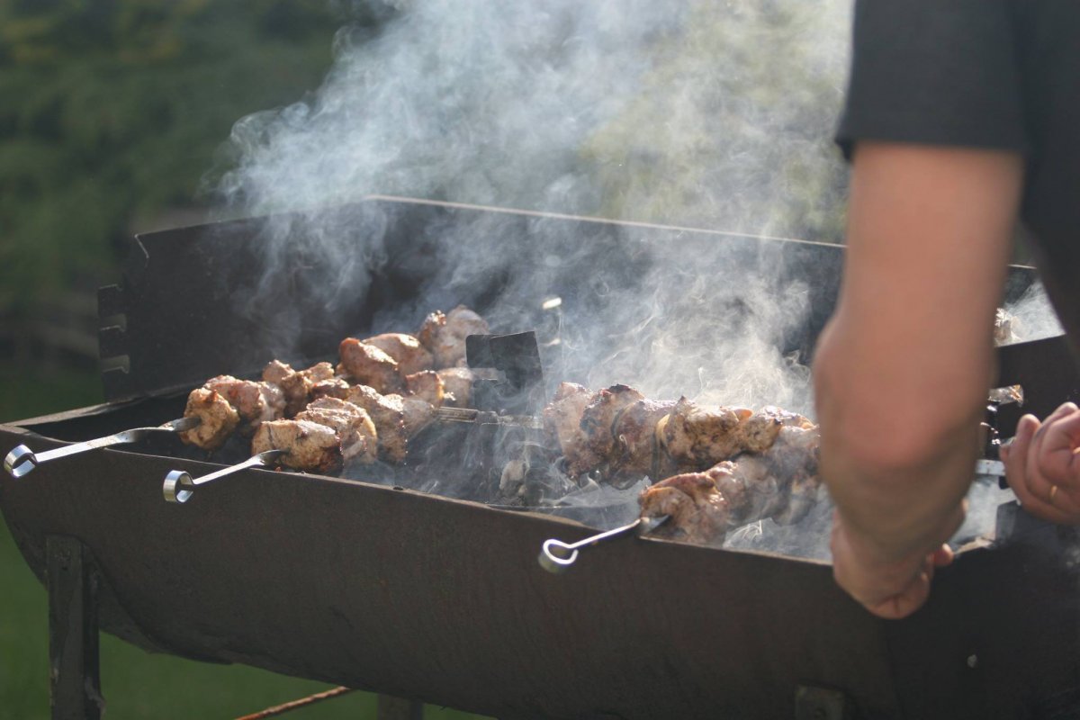 Веранда для шашлыка