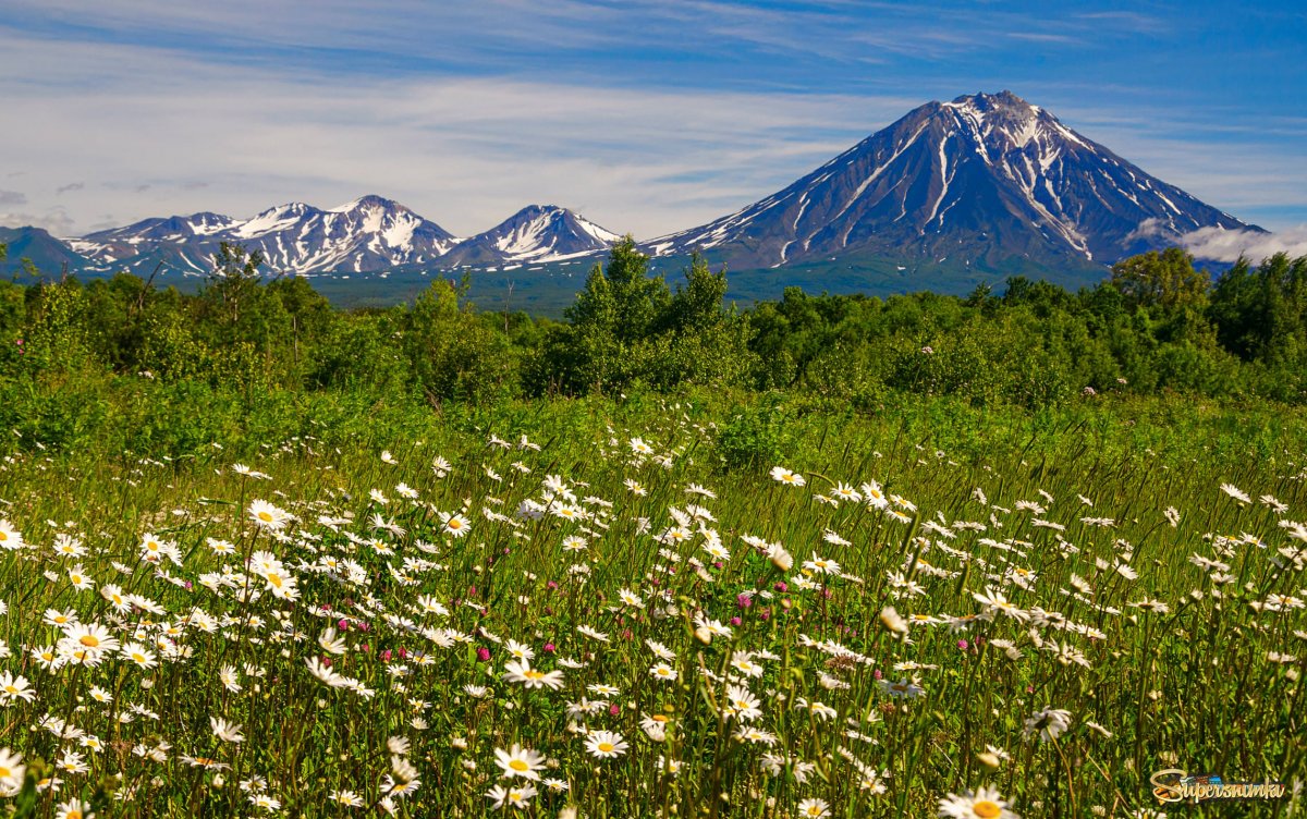 Природа лето Камчатка