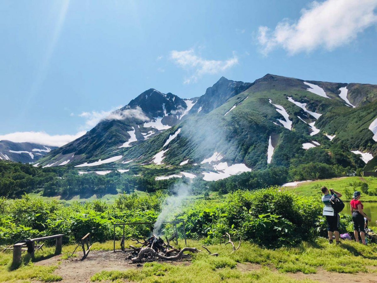 Природа лето Камчатка